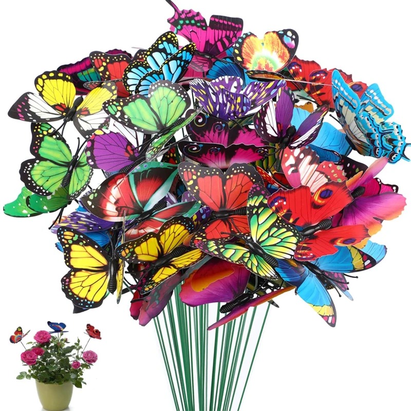 Plant Parents - 5-50 pz farfalla impermeabile giardino fioriera