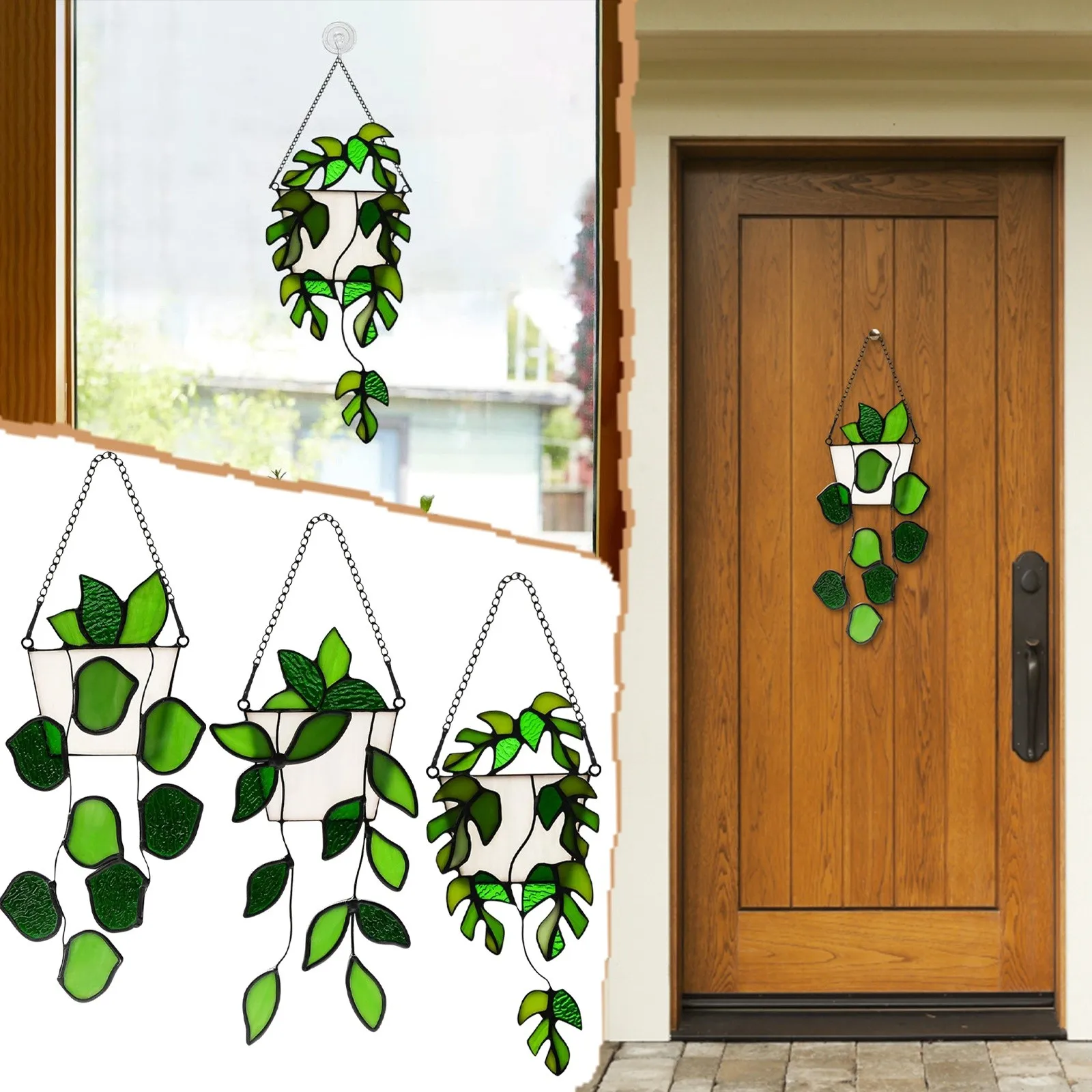 New Plant Parent - Decorazione per piante artificiali Pianta finta