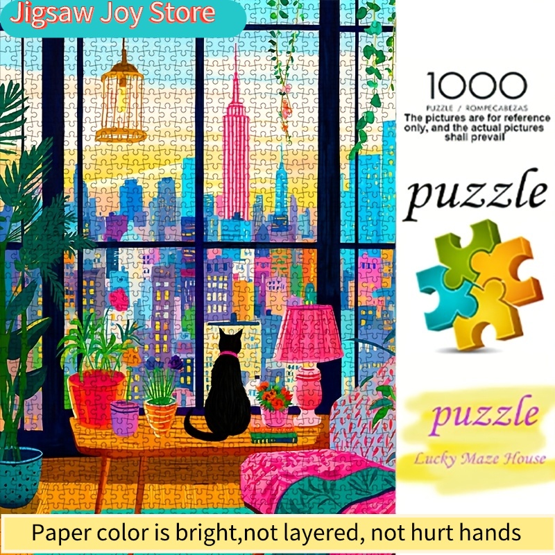 Puzzle di carta fai da te, vis - Plant Parents recensione e prezzo