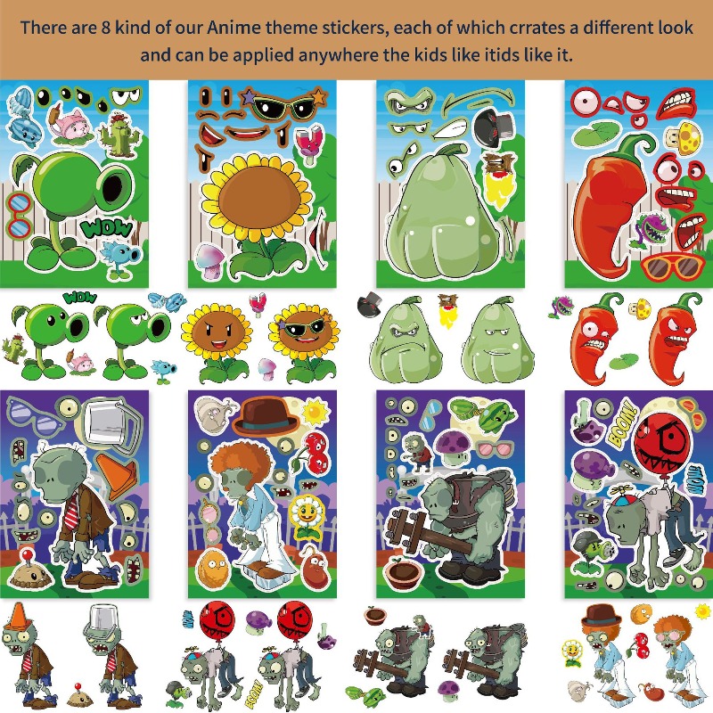 Adesivi Puzzle Anime Cartoon C - Plant Parent Sticker recensione e prezzo