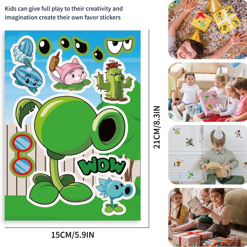 Adesivi Puzzle Anime Cartoon C - Plant Parent Sticker recensione e prezzo