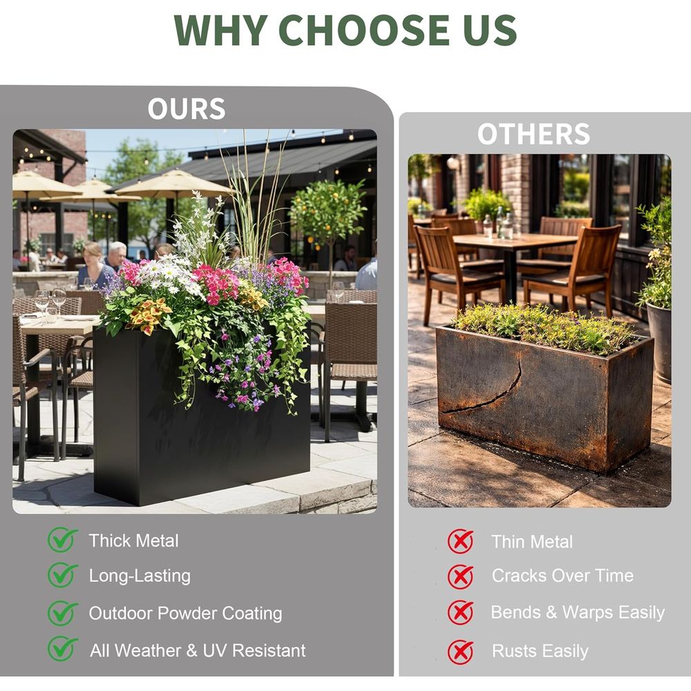 Fioriera Grande in Metallo per - Plants X recensione e prezzo