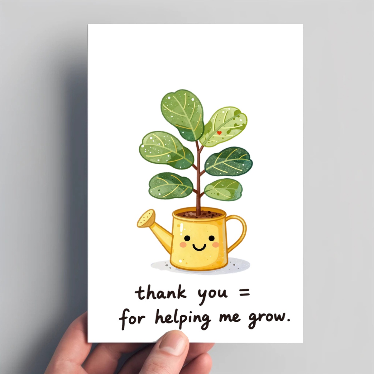 1 biglietto di ringraziamento  - Plant Parents recensione e prezzo