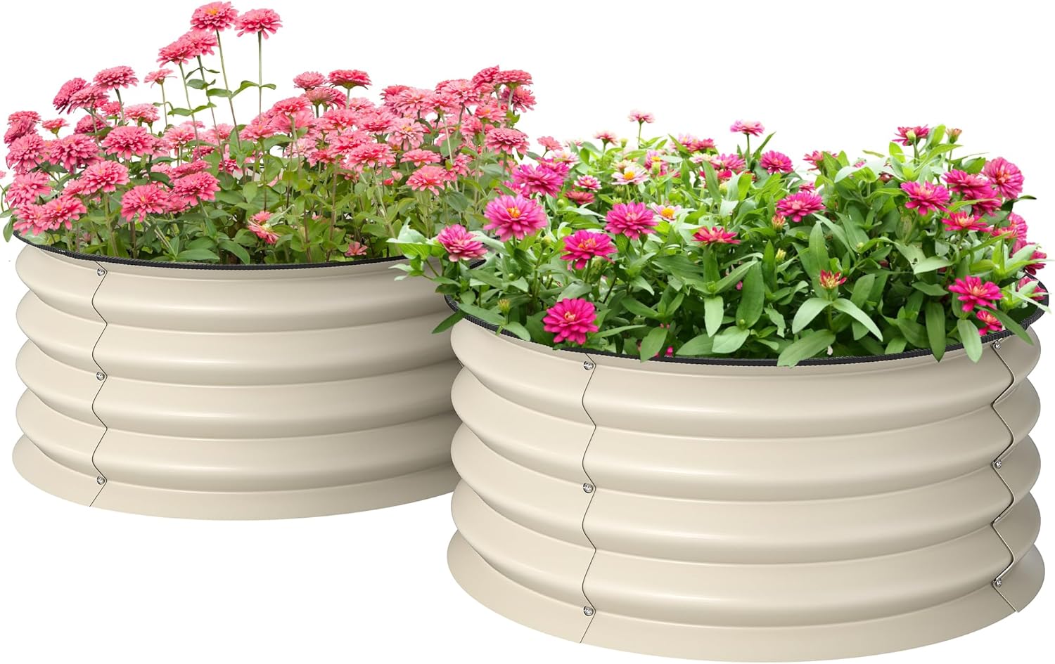 Set di 2 aiuole rialzate zinca - Plants X recensione e prezzo