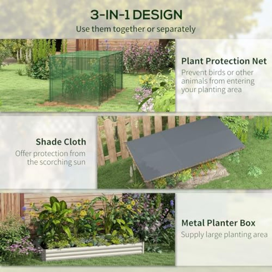Fioriera rialzata zincata 7,3  - Plants X recensione e prezzo